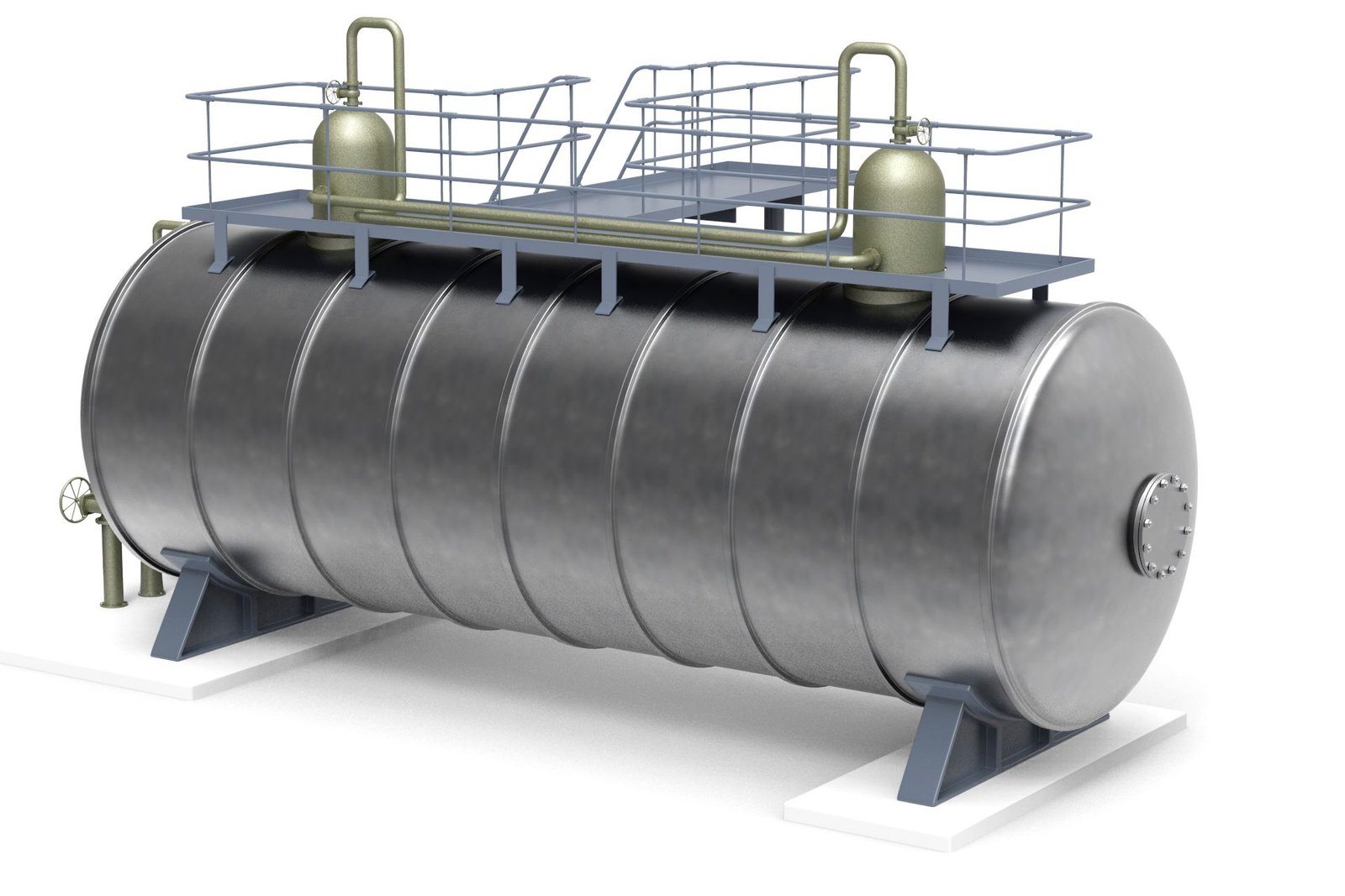 Réservoir de stockage fabriqué par le service de construction métallique de Giga Steel.