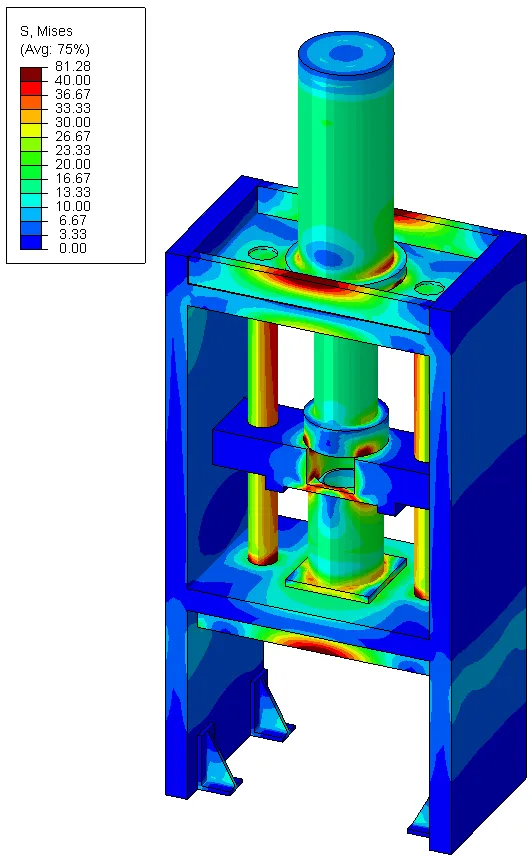 Machine d'opération pour l'analyse et la simulation en ingénierie mécanique chez Giga Steel