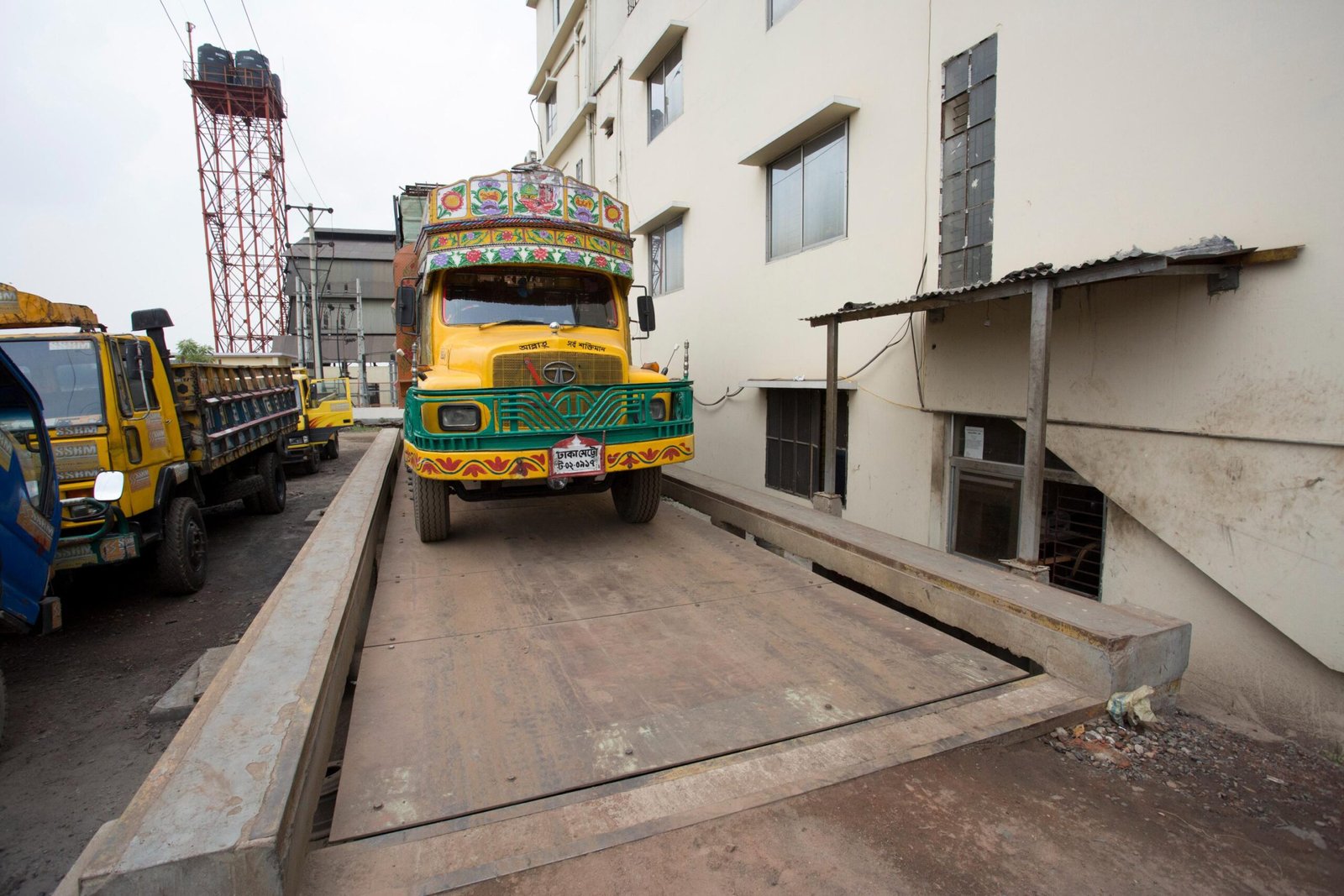 Pont Bascule Métallique pour Camions : Balance Métallique Fiable pour poids lourds