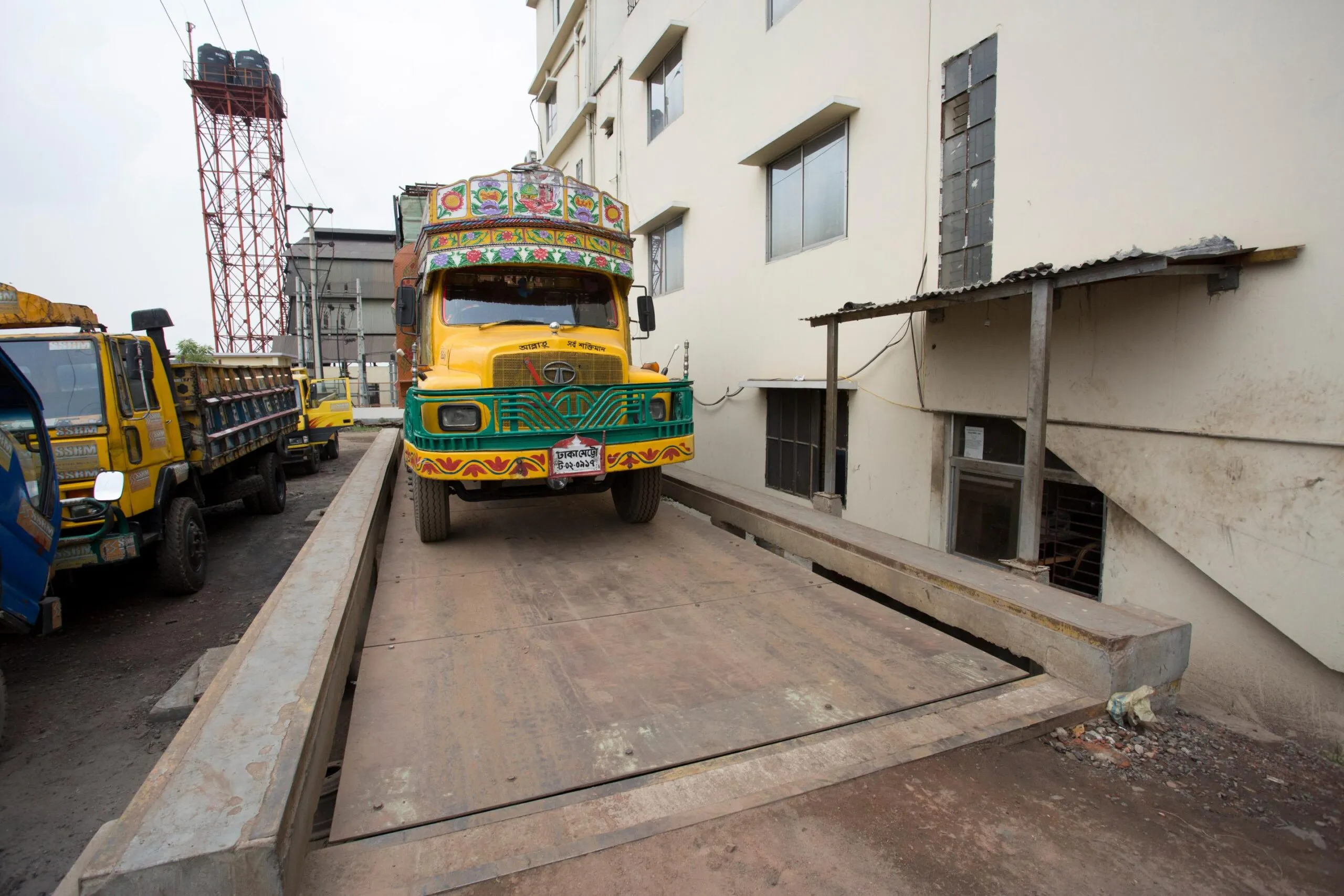 Pont Bascule Métallique pour Camions : Balance Métallique Fiable pour poids lourds
